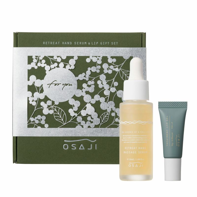 オサジ リトリート ハンド セラム＆リップ ギフトセット