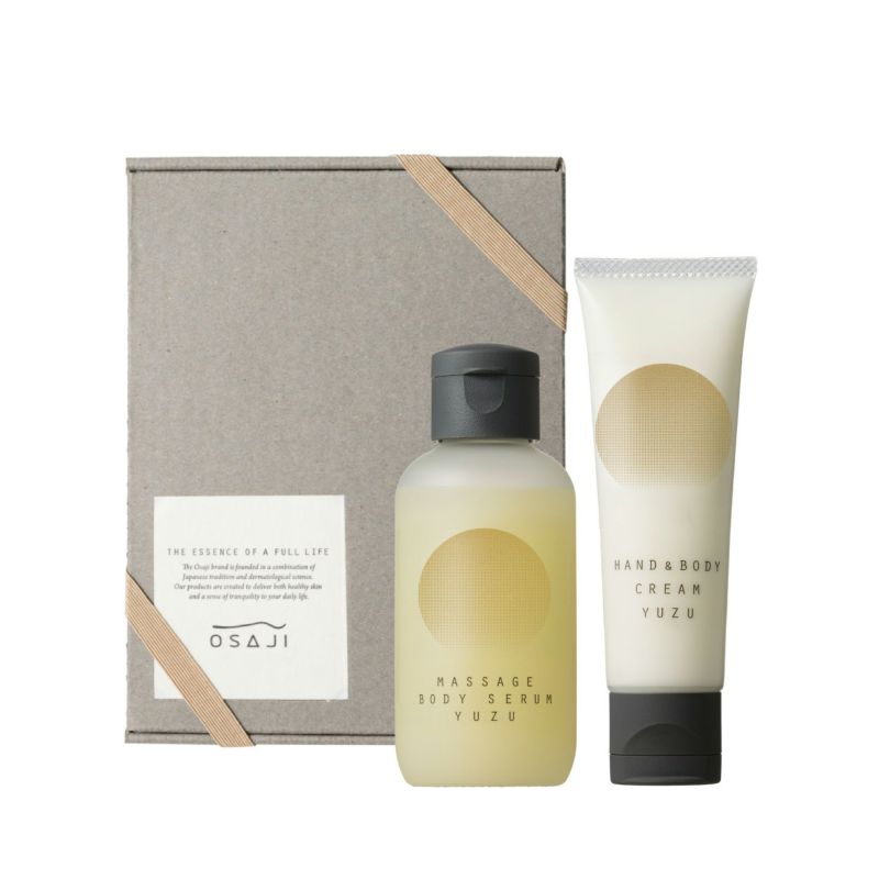 オサジ ボディセラム&クリームYuzu〈ユズ〉ギフトセット